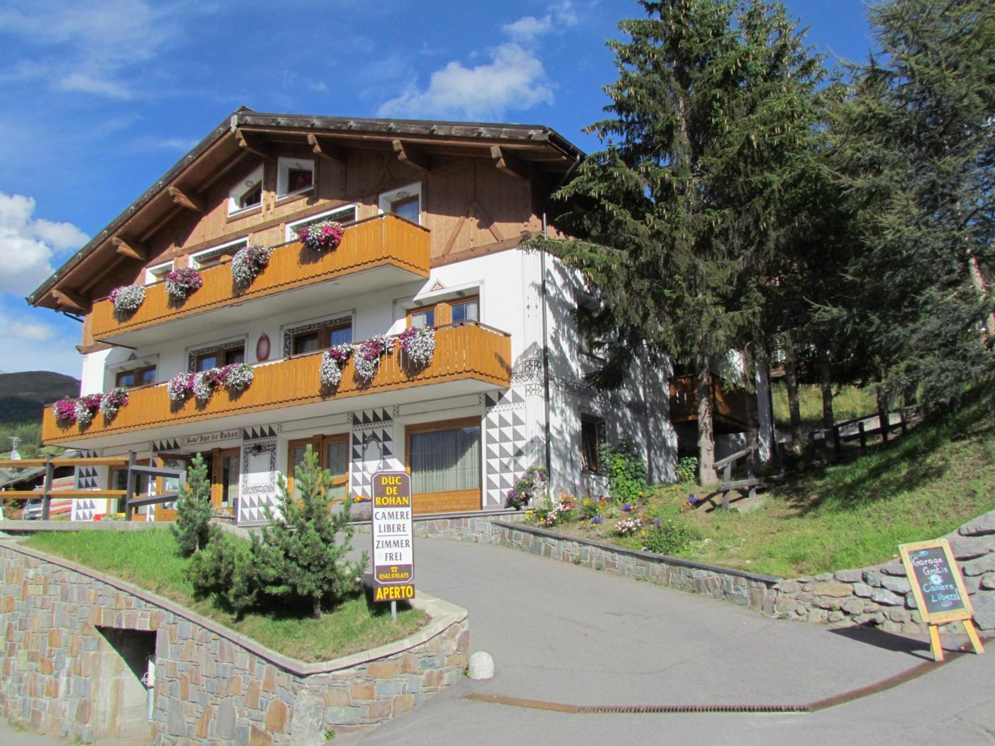 Hotel Duc De Rohan Livigno Eksteriør billede